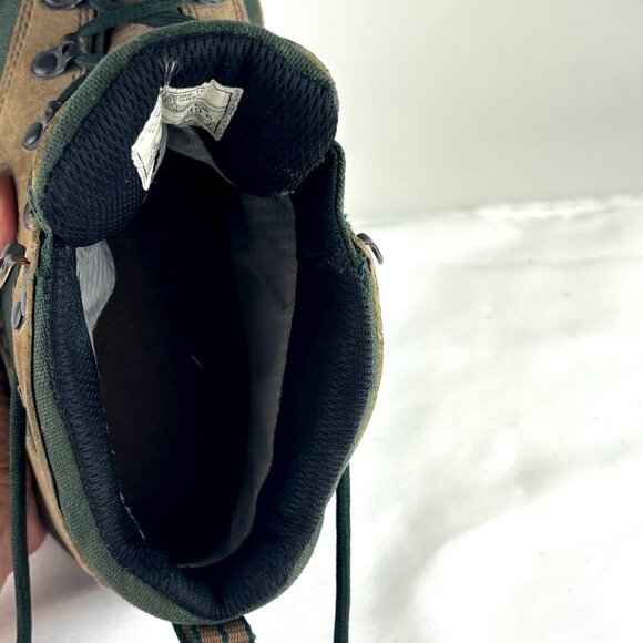 Merrell & REI Monarch Gore-Tex Hiking Boots Brown/Forest Green Waterproof Vibram - Picture 10 of 13